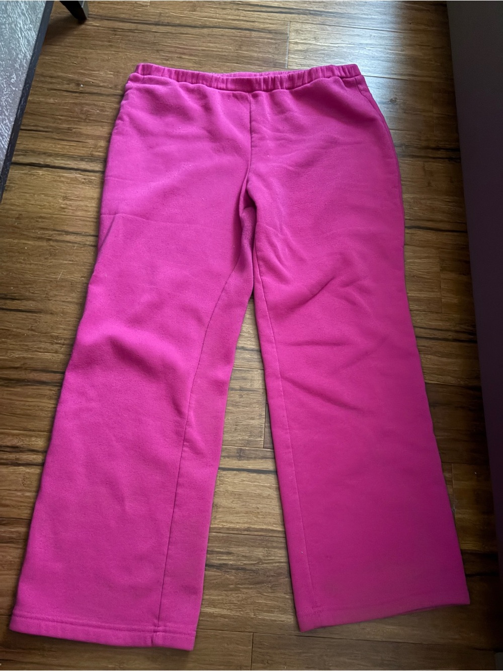 Juicy Couture Hot Pink Fleece Jogger Pants